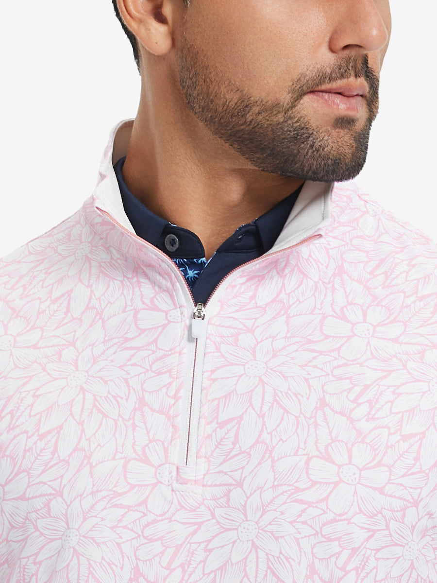 Full Print Quarter Zip Pullover