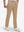 Front lower body shot of model wearing light khaki breathable casual slacks with 4 pockets
