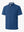 3D view showcasing BLUE Ventilated Pique Performance Polo design