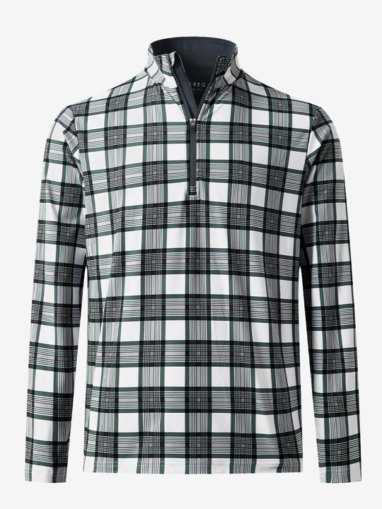 Full Print Lightweight Quarter Zip Pullover