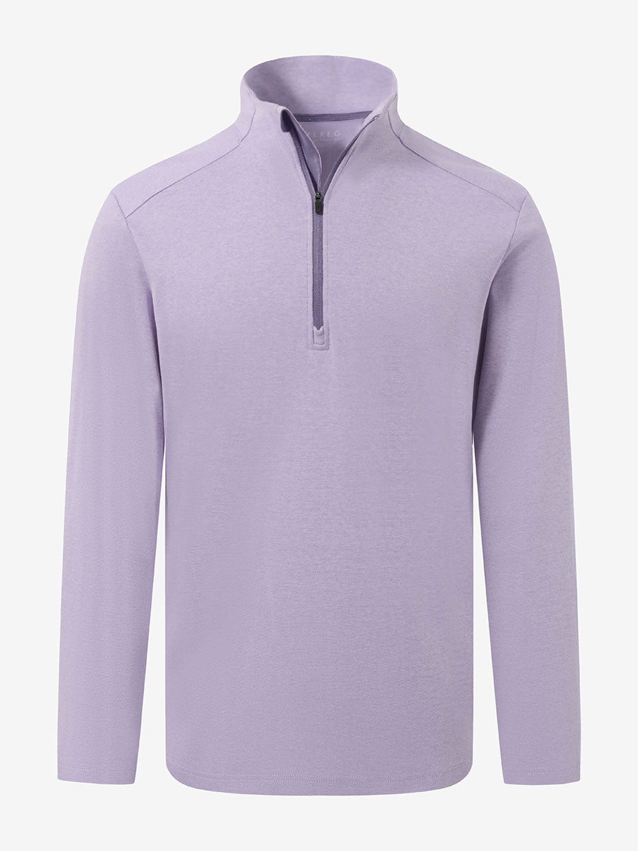 Performance Heather Golf 1/4 Zip Pullover