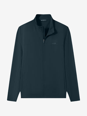 Full Zip Stand Collar Lightweight Windbreaker Jacket