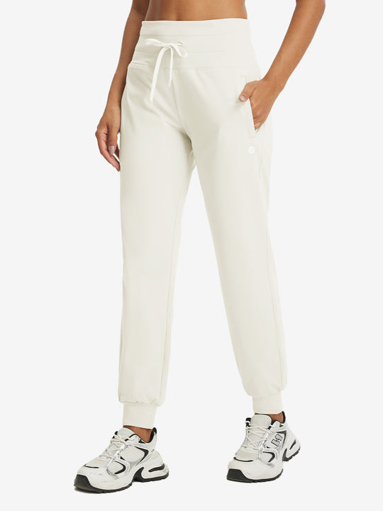 Women's Stretch Fleece Lined Athletic Joggers Sweatpants