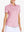 Front view from nose to hem of model wearing PINK Women's Performance Solid Polo with skirt