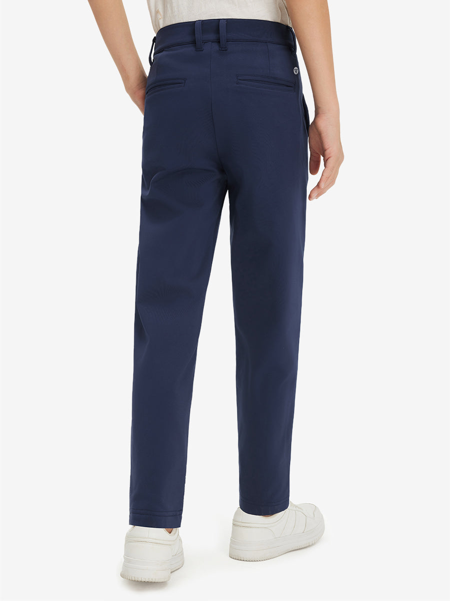 Boys Stretch Fleece Lined Casual Golf Pants