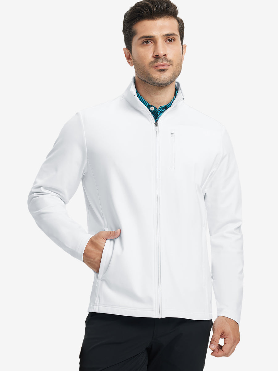 Lightweight Casual Fleece Jacket with 5 Pockets
