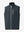 3D view of the dark grey windproof golf vest, highlighting its functional design and modern zippered pockets.