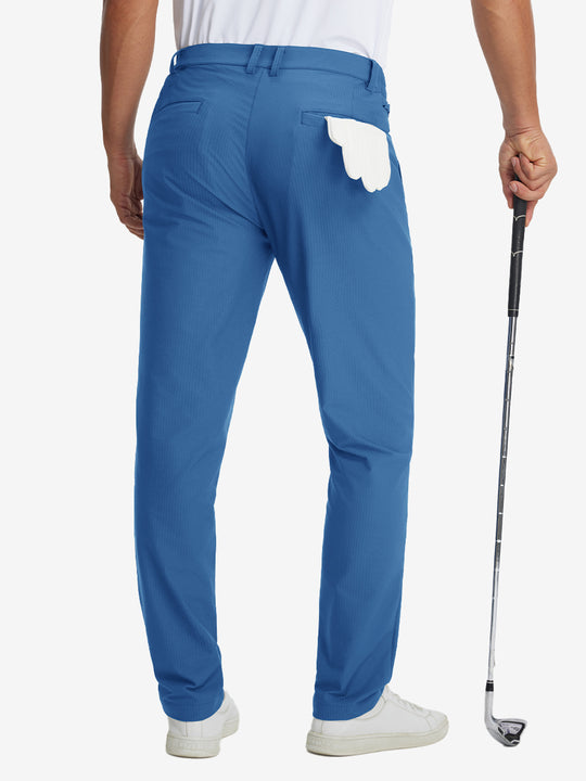 Lightweight Flat Front Casual Trousers