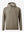 3D front view of the classic heather pullover hoodie in brown melange, simple and relaxed athletic fit.