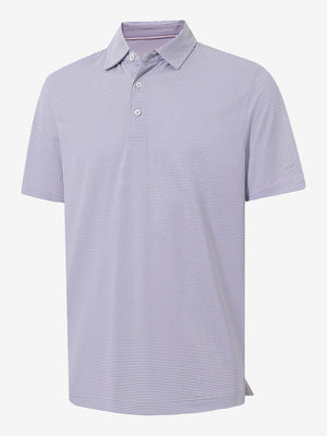 Comfy Breathable Pin-Stripe Golf Polos