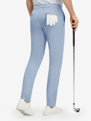 Stretch Cotton Golf Trousers with 5 Pockets