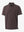 Front 3D view of trendy boys stripe polo shirts, clean structure and modern brown stripe look