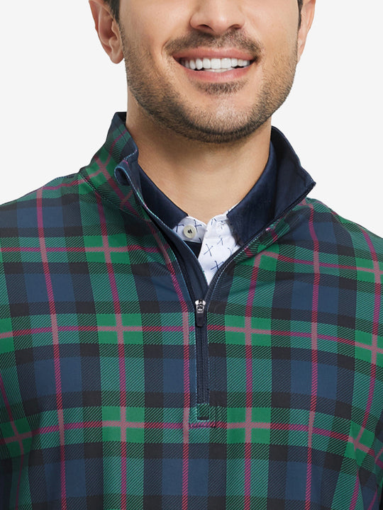 Full Print Lightweight Quarter Zip Pullover