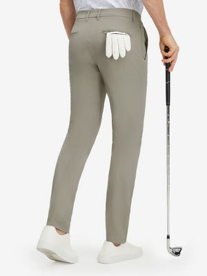 Stretch Cotton Golf Trousers with 5 Pockets