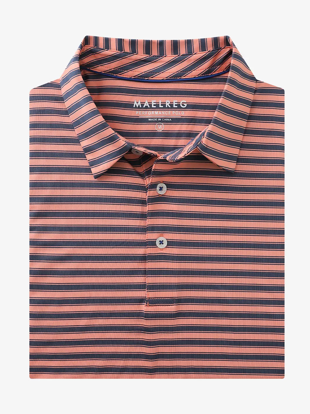 3D rendering highlighting Olive Green White Yarn Dyed Stripe Polo’s stripe texture