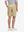 Back lower body in khaki boys lightweight dry fit flat front golf shorts