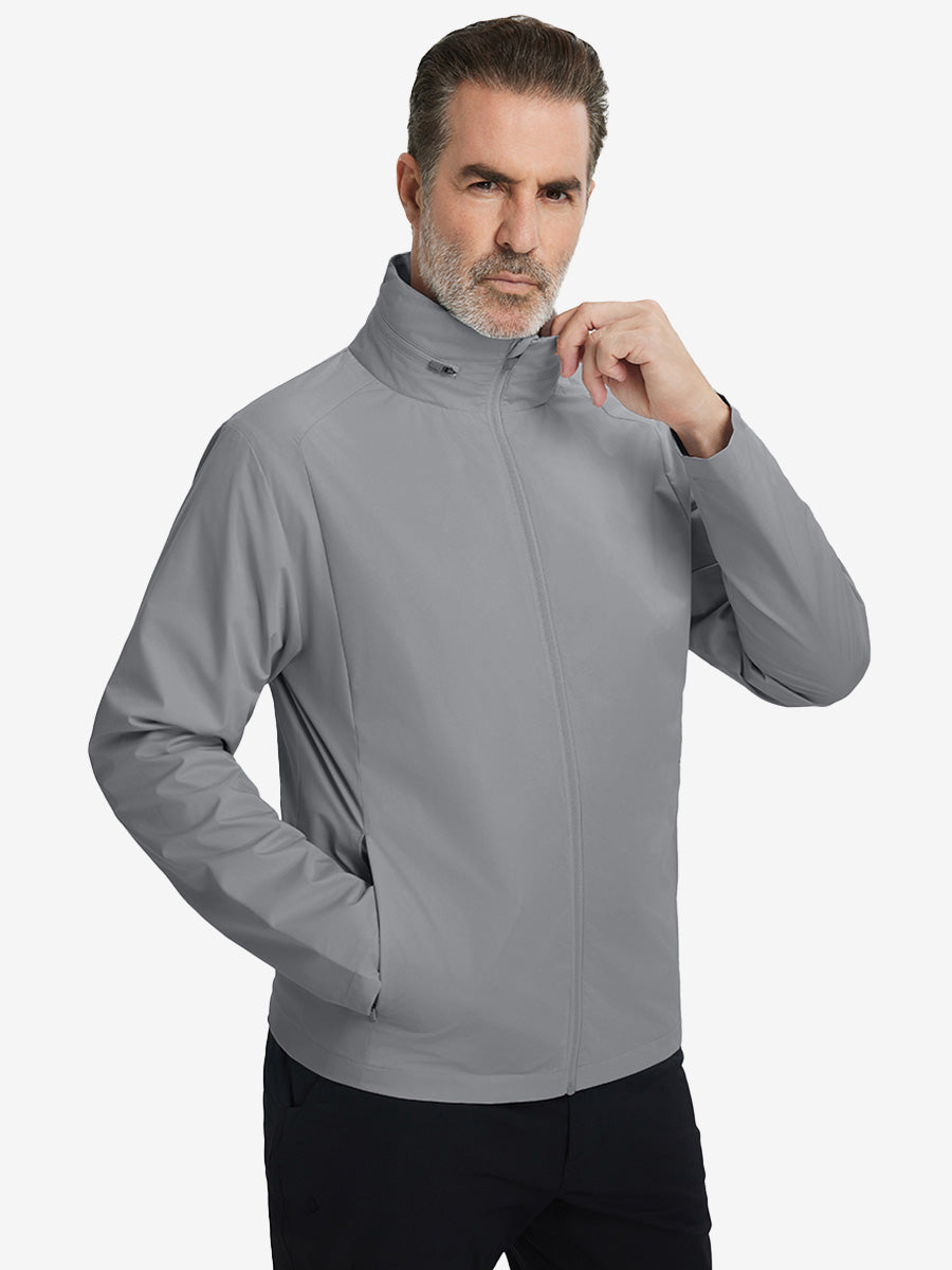 Lightweight Water-repellent Softshell Hooded Jacket