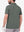 Back upper body shot of model wearing grey ultra-comfort slim fit roma knit polo shirts
