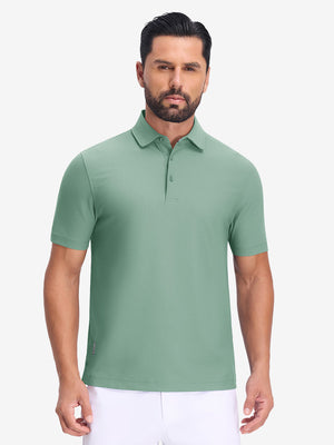 Dry Fit Waffle Textured Collared Golf Shirts