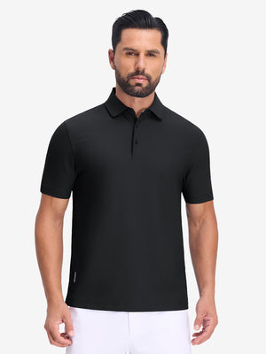 Dry Fit Waffle Textured Collared Golf Shirts