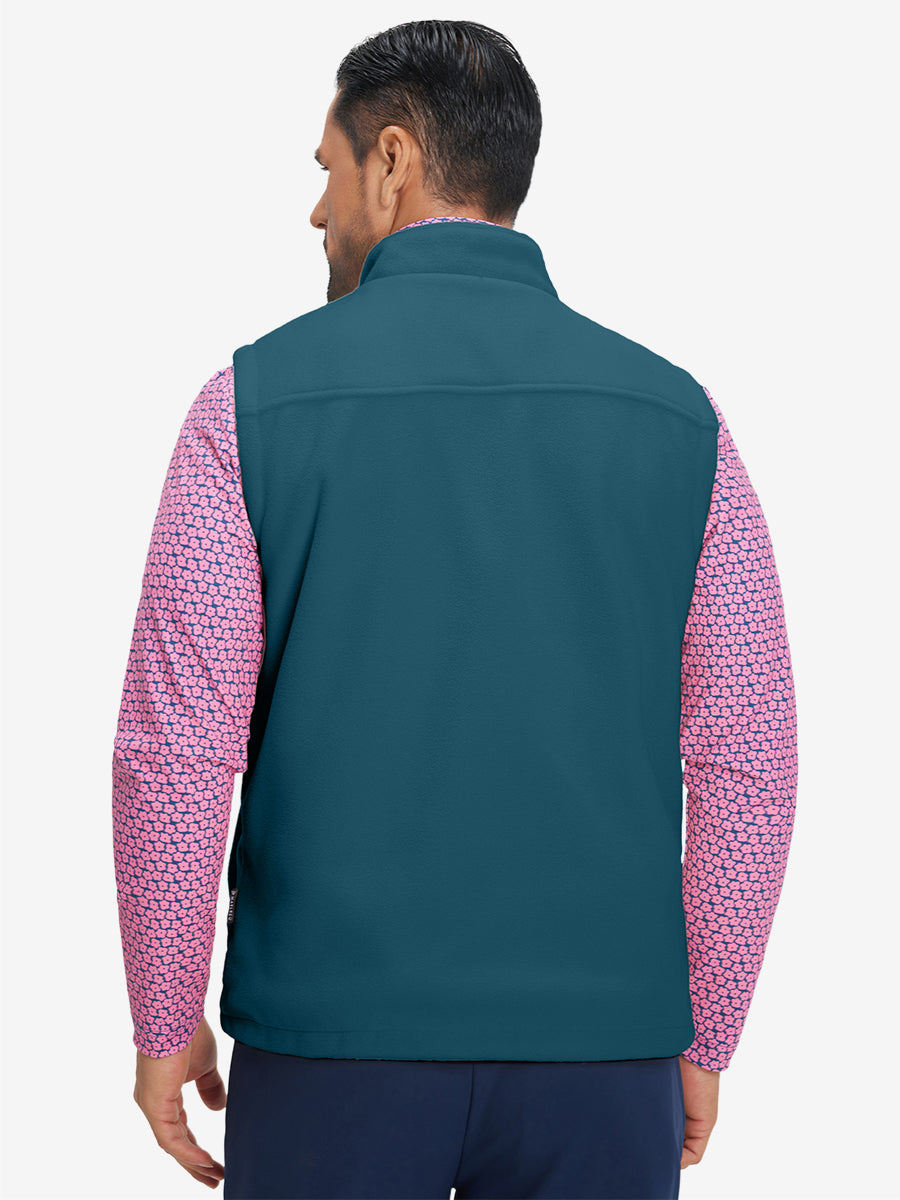 Windproof Fleece Reversible Golf Vest