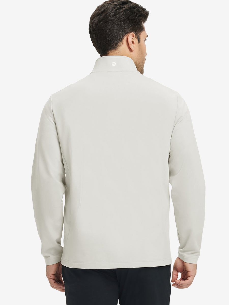 Lightweight Casual Fleece Jacket with 5 Pockets