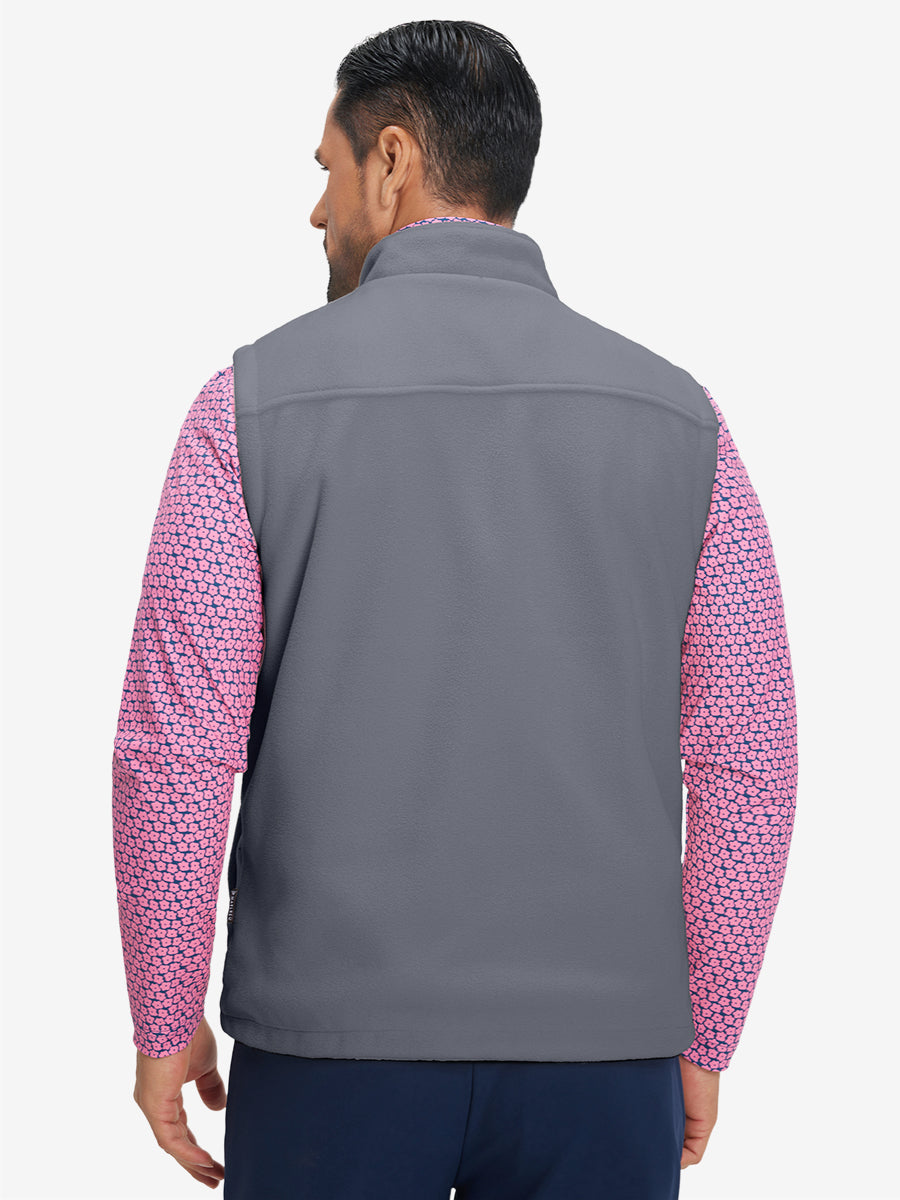 Windproof Fleece Reversible Golf Vest