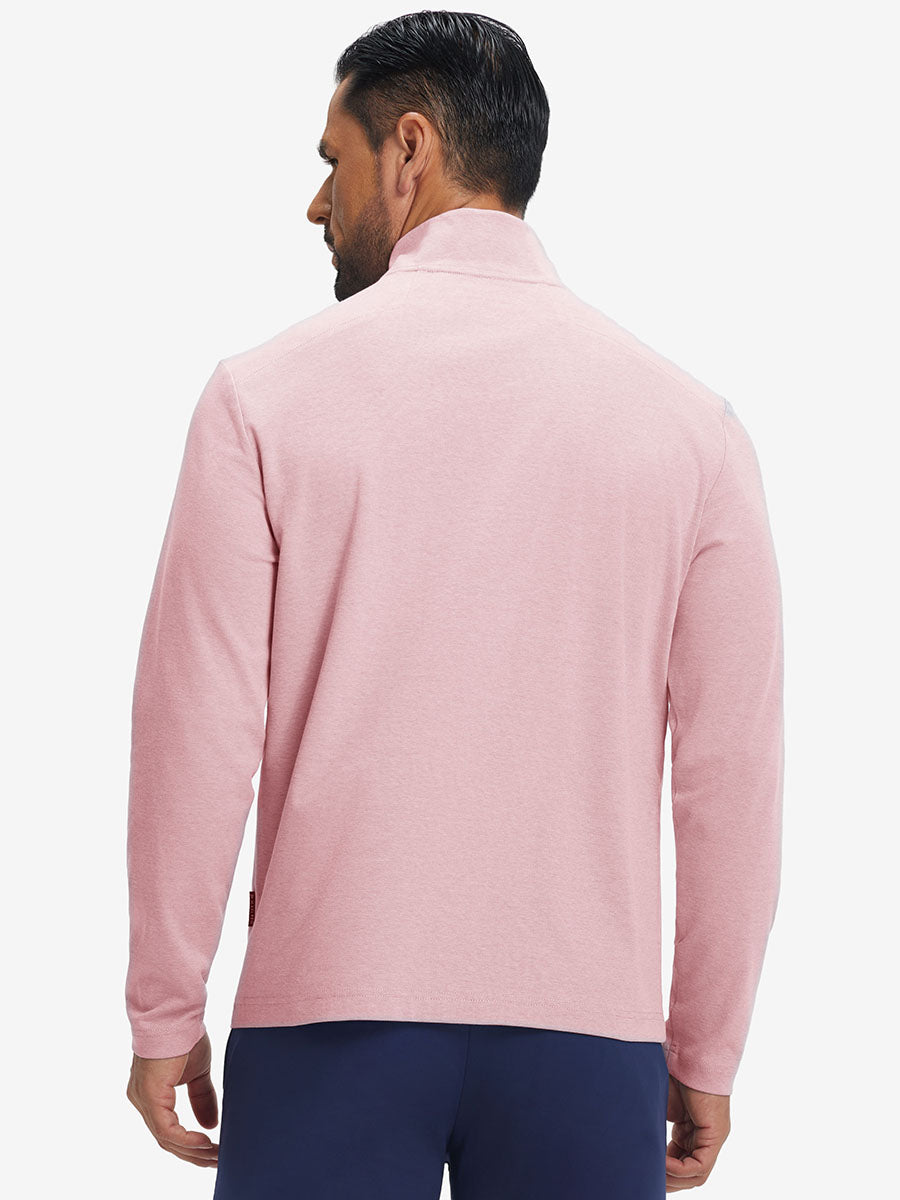 Performance Heather Golf 1/4 Zip Pullover
