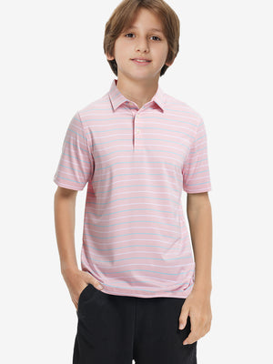 Kids Stylish Stripe Polo Shirts