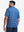 Non-Curl Ribbed Collar Striped Polo Shirts