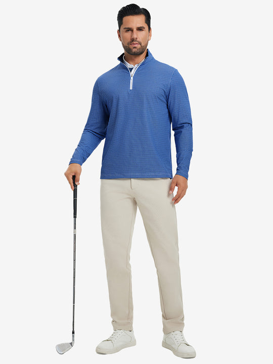 Full Print Quarter Zip Pullover