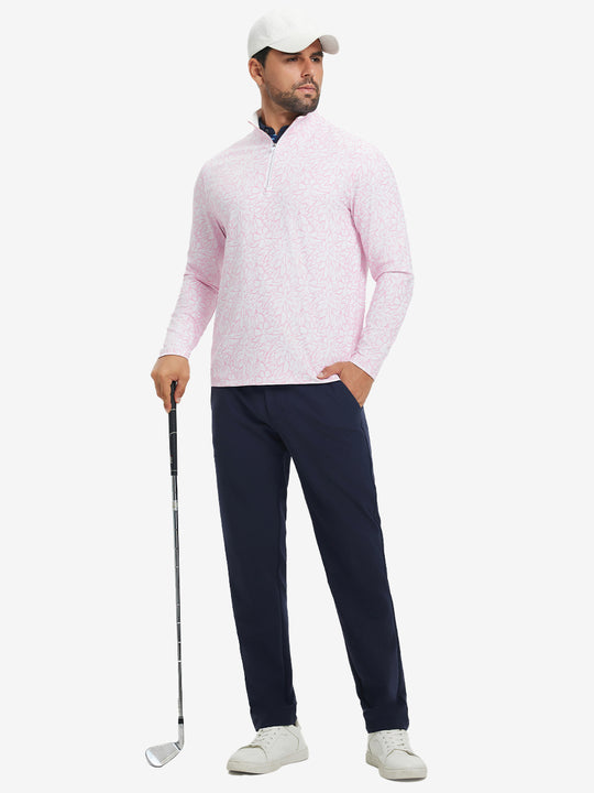 Full Print Quarter Zip Pullover