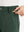 Boys Stretch Fleece Lined Casual Golf Pants in forest green, close-up pocket detail