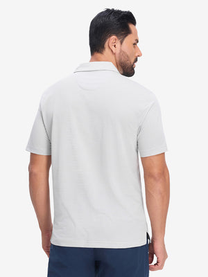 Comfy Breathable Pin-Stripe Golf Polos