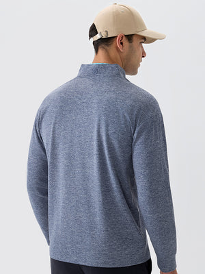 Heather Scuba Quarter Zip Pullover