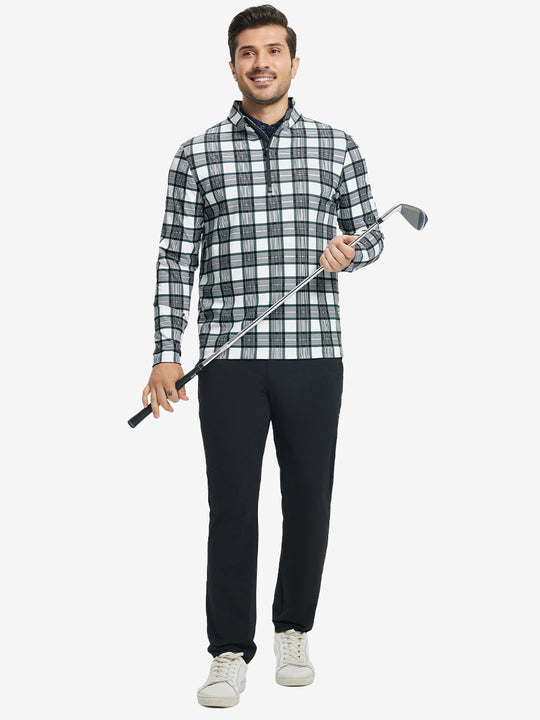 Full Print Quarter Zip Pullover