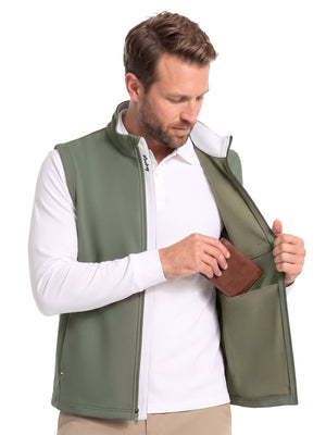 Quick-Drying Jacket Vest with Zipper Pocket