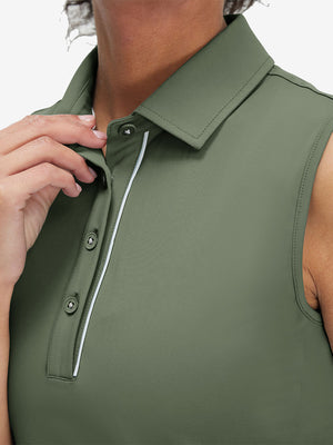 Women's 4 Buttons Golf Polo Shirts