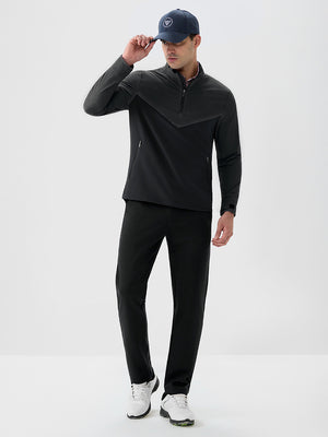 Color Block Moisture Wicking Half Zip Pullover