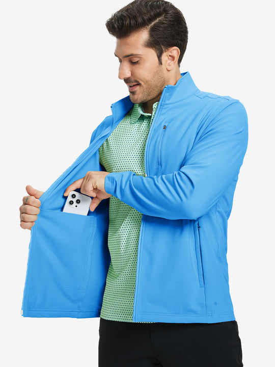 Lightweight Casual Fleece Jacket with 5 Pockets
