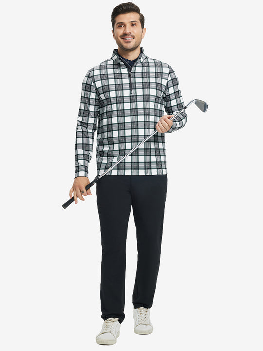 Full Print Lightweight Quarter Zip Pullover