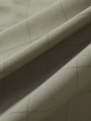 Performance Reflective Checked Collar Golf Shirt