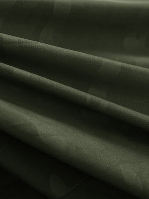 Water-Resistant Embossed Short Sleeve Q-Zip Hoodies