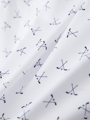 Youth Print Stretch Lightweight Polo Shirts