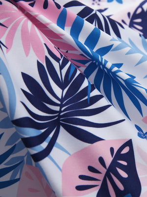 Youth Print Stretch Lightweight Polo Shirts