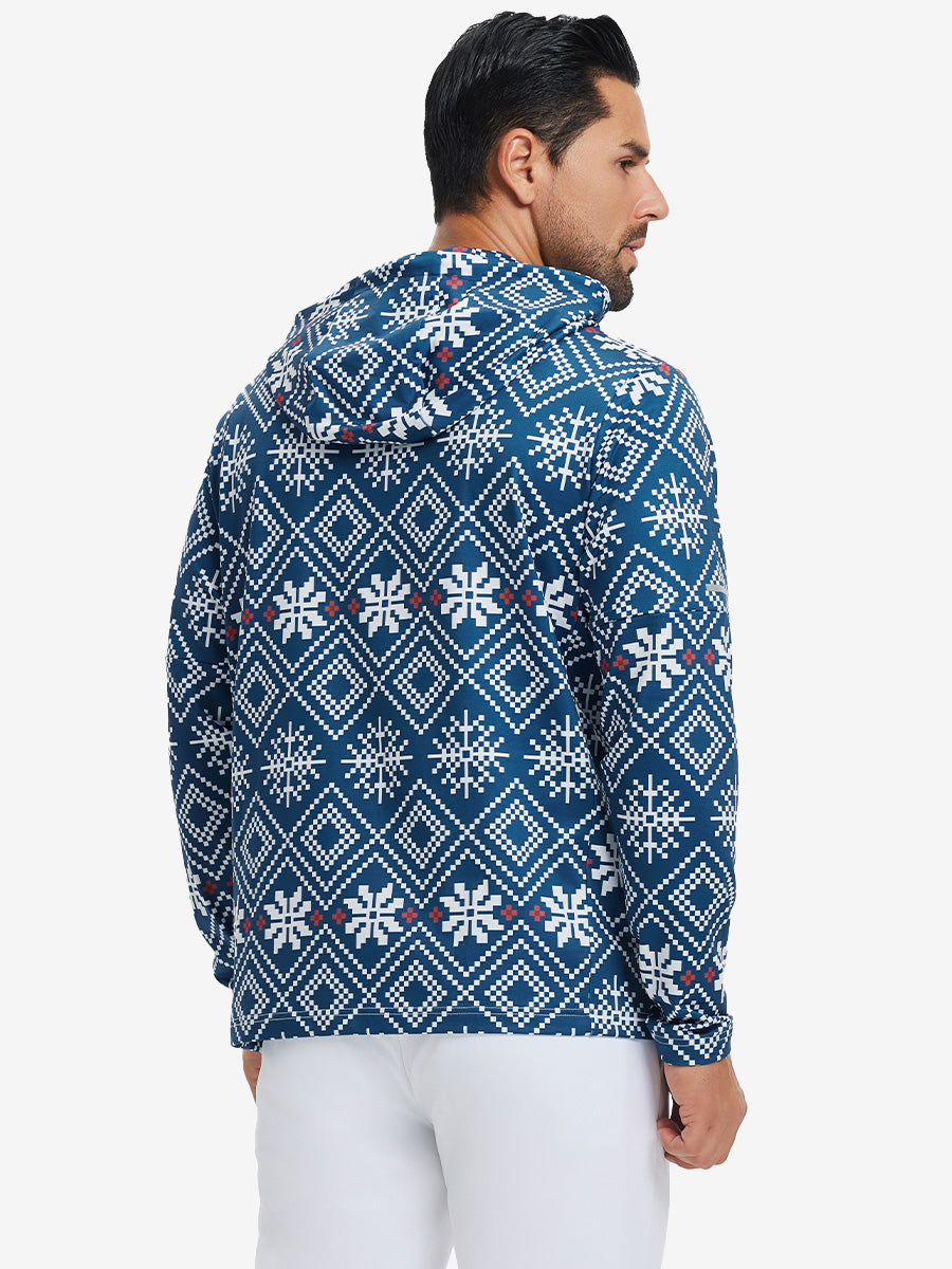 Trendy Print Fleece Hoodies