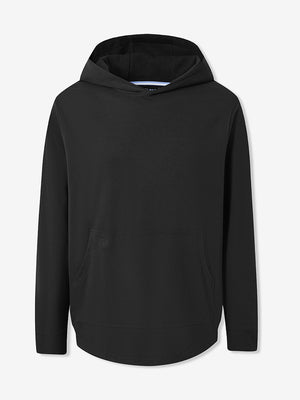 Stretch Ultra-Comfy Heather Brushed Rib Knit Hoodie