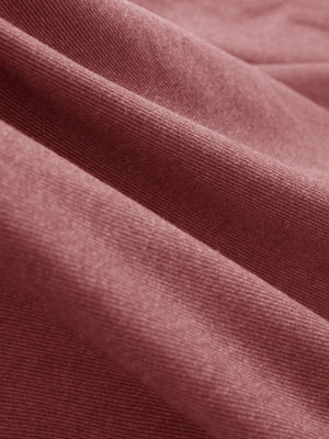 Stretch Ultra-Comfy Heather Brushed Rib Knit Hoodie