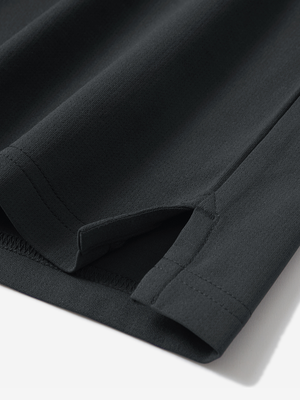 Dry Fit Short Sleeve Rib Collar & Cuff Polo Shirt