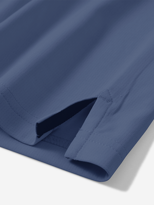 Dry Fit Short Sleeve Rib Collar & Cuff Polo Shirt